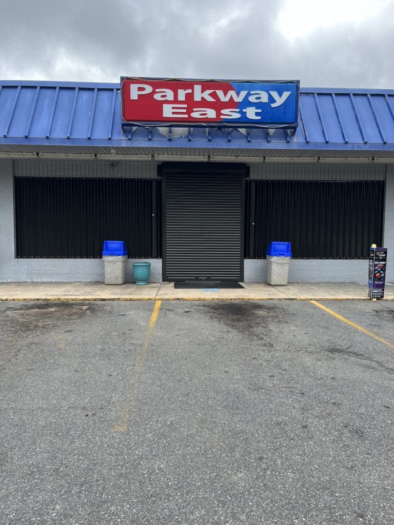 roll down shutter hurricane and security