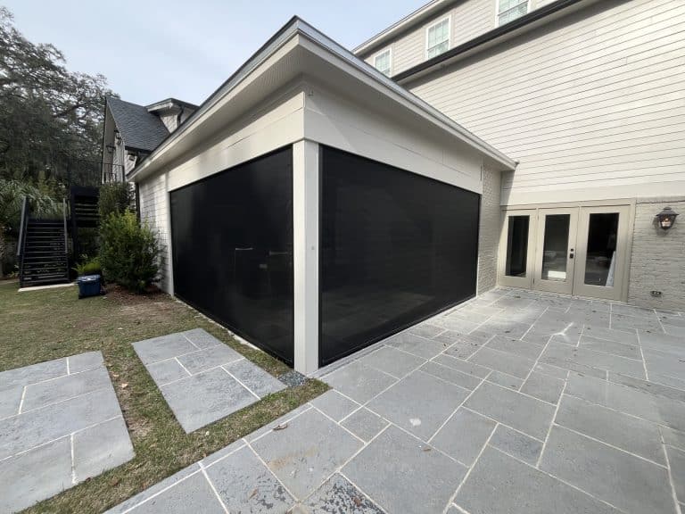 Fenetex Motorized Exterior Screen - Tallahassee
